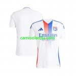 Camisolas de futebol Olympique Lyonnais Equipamento Principal 2024/25 Manga Curta